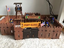Playmobil Fort - Schild mit Fort Glory Beschriftung