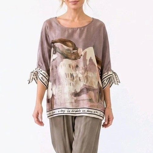 Oversize satin bluse damen - satin,