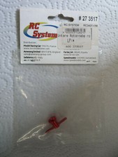 Multiplex 273517 Untere Motornabe rot Aluminium Eloxiert für Easy Copter XS