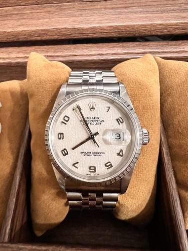 Rolex datejust 36mm stahl - rolex,