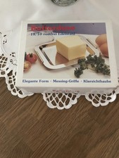 Butterdose/Glocke Edelstahl