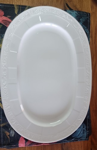 Cameo weiss platte oval - platte, 42