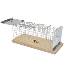 Rattenfalle Lebendfalle Köderfalle Käfig Ratte fangen Box Maus Köderstation 