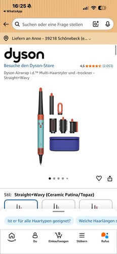 Dyson airwrap d - dyson, i.d