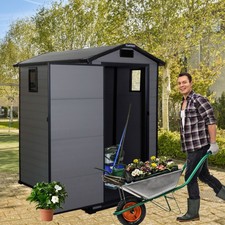 Gartenhaus Kunststoff Gerätehaus Gartenhütte Wetterfest Gerätehäuser