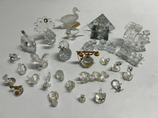 28St  Kristallfiguren Glasfiguren Tiere, aus Auflösung von Sammlung Figuren Top