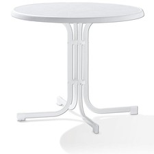 SIEGER Tisch 209/W 86 cm weiß