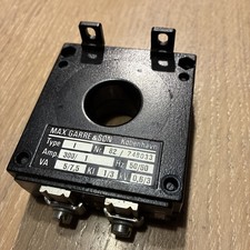 Max Garre & Son 82 Strom Transformator 50/60Hz 300/1A Typ 1 VA 5/7,5 Messwandler