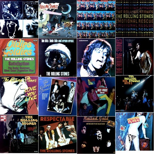 The rolling stones vinyl - x,