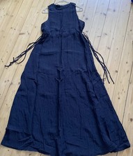 C&A Maxi Kleid Sommer Krinkel NEU Gr.38 Schwarz Gr.M Lang Business Hochzeit