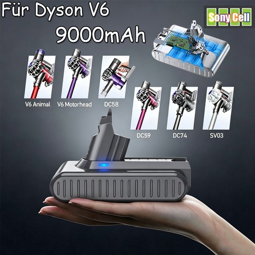 9000mah sony akku für - für, dyson