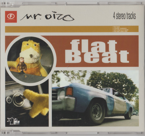 Oizo flat beat maxi cd - flat, cd-