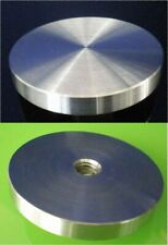 Glasplatten Adapterplatten VA, für Tischbeine, M 8 Sackgewinde, d=50 mm, h=8 mm