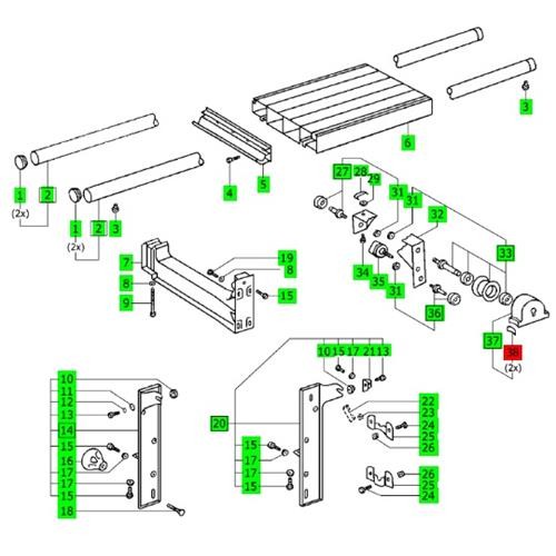 Festool filzeinlage - festool, *