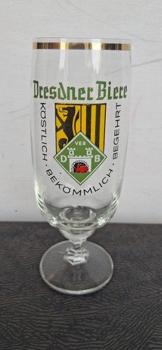 Ddr bierglas biertulpe veb - ddr, bierglas,