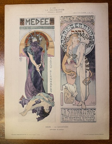 Mucha art - (original, 1900)