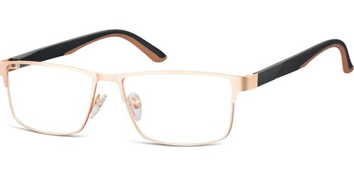 Klassische edelstahl brille - brille, +