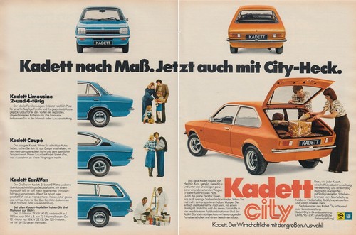 Opel kadett city - opel,