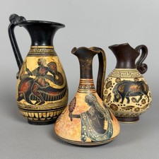 Set 3 Terrakotta-Vasen Greca