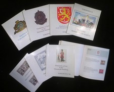 from 8 issues of the stamp