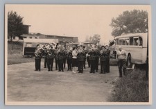 Prag Praha Tschechien - Musikkapelle Reisegruppe - Altes Foto