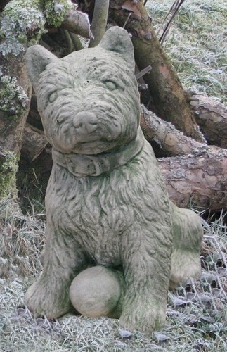 Hund welpe 26cm - welpe, massiv