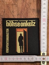 Böhse Onkelz Patch Aufnäher Kneipenterroristen NEU Original Merchandise