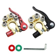 2x Auto Batterieklemmen Polklemmen Anschlussklemme Schnellspanner Steckverbinder