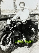 original Foto Motorrad Krad