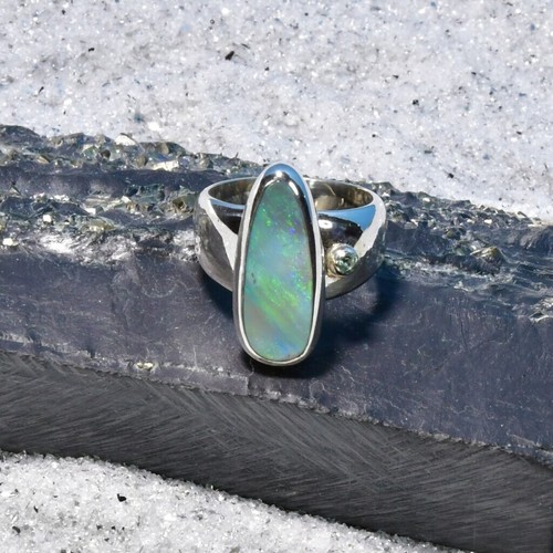 Edel opal ring 925er silber - opal,