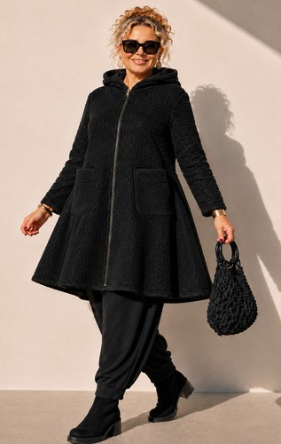 Lagenlook boucle jacke - lagenlook,