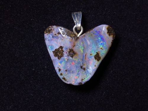Boulder opal anhänger aus - opal,