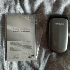 Samsung  GT E1150I - Schwarz (Ohne Simlock) Handy