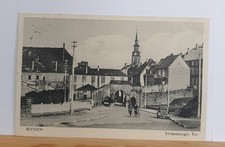 #AK Bitsch, Bitche, France, Straßburger Tor, gel. 1942, EF