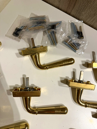 Goldfarbene türgriffe - türgriffe, /