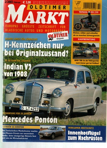Zeitschrift oldtimer markt - oldtimer,