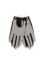 MANGO Strick Lederimitat