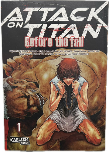 Attack titan before the - on,