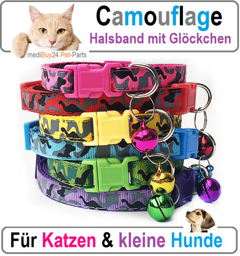 Nylon katzenhalsband halsband - nylon,