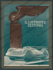 Rosemeyer Auto-Union Stromlinien-Rennwagen Silberpfeil Denkmal Flügelrad 1938!!