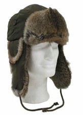 FELLMÜTZE mit braunem