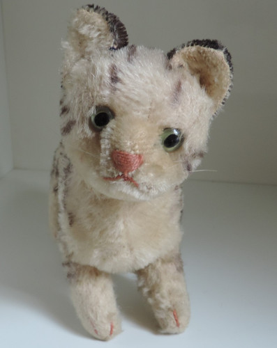 Steiff katze tabby 17 - tabby,h,