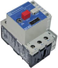 Telemecanique GV1-M14 Schütz / Motorschutzschalter 6-10A +Hilfsschütz GV1-A01