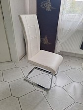 8x Weiße Designer Stühle