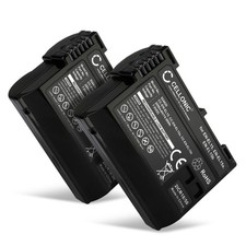 2x Akku für Nikon D810E D800E D610 Digital SLR D800 D500 Z6 II D7100 2000mAh 