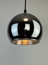 Stralux Kugellampe Chrom Ø 18cm 60er 70er Jahre Vintage Schweiz Mid Century