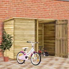 Fahrradgarage kiefernholz - fahrradgarage,