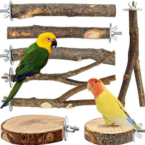 Vogelsitzstangen naturholz - vogelsitzstangen,