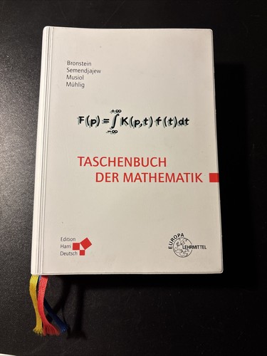 Taschenbuch der mathematik - taschenbuch,
