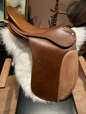 Dressursattel braun